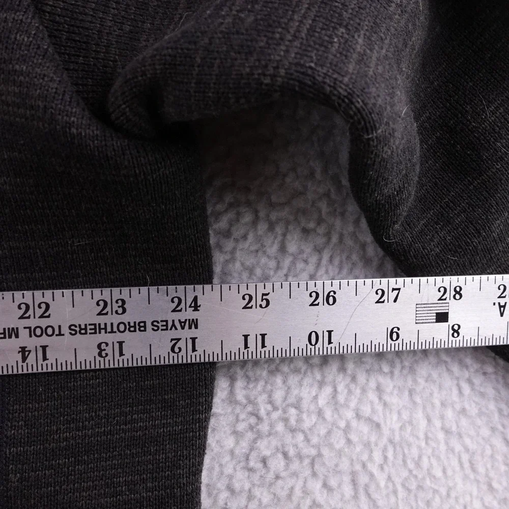 UNTUCKit Mens XXL Quarter Zip Performance Pullover Fleece Dark Gray Golf Stretch